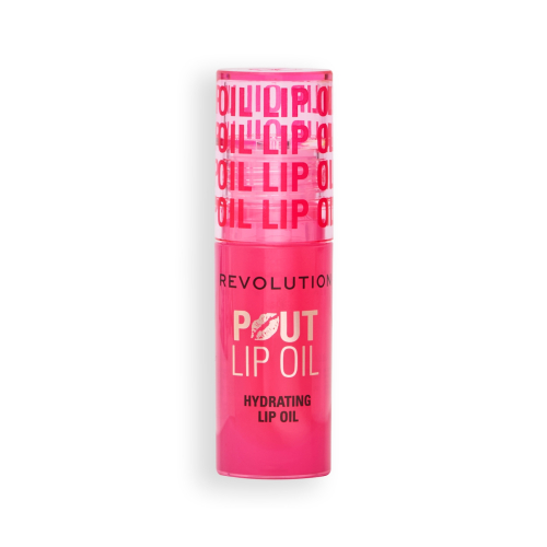 Revolution - Feuchtigkeitsspendendes Lippenöl Pout Lip - Watermelon Pink