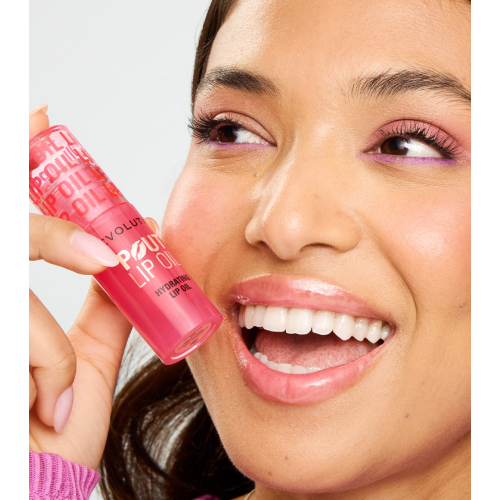 Revolution - Feuchtigkeitsspendendes Lippenöl Pout Lip - Watermelon Pink