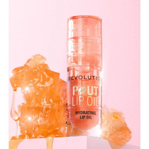Revolution - Lippenöl Pout Lip - Honey Shimmer