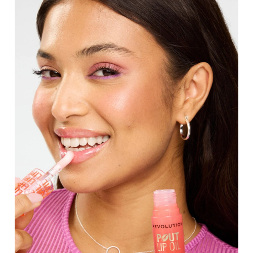 Revolution - Lippenöl Pout Lip - Juicy Peach