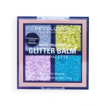 Revolution - *Artist Collection*  – Face Glitter Palette Glitter Balm