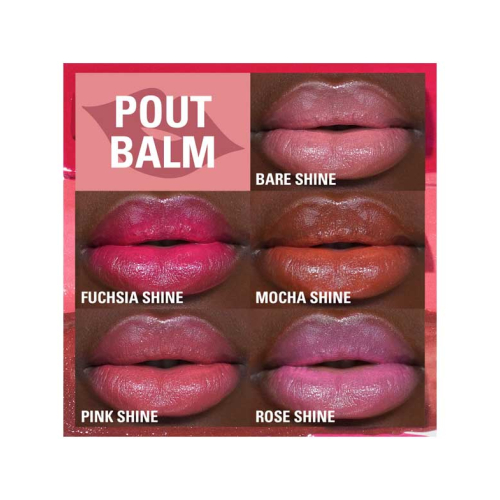 Revolution - Lippenbalsam Pout Balm - Fuchsia shine