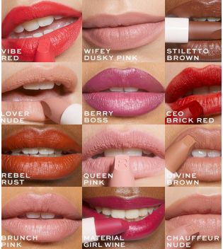 Revolution – Satin-Lippenstift Lip Allure - Brunch Pink Nude