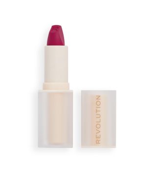 Revolution – Satin-Lippenstift Lip Allure - Material Girl Wine