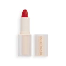 Revolution – Satin-Lippenstift Lip Allure - Vibe Red