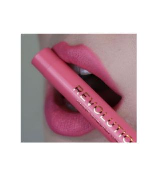 Revolution - Velvet Kiss Lip Crayon Lippenstift - Cupcake