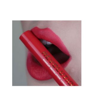 Revolution - Velvet Kiss Lip Crayon Lippenstift - Decadence