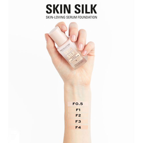 Revolution – Make-up-Basis Skin Silk Serum Foundation - F4