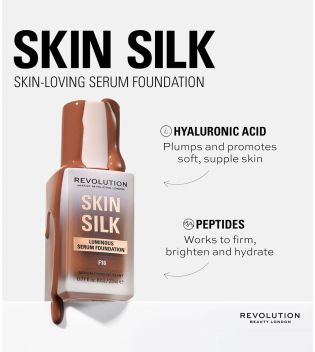 Revolution – Make-up-Basis Skin Silk Serum Foundation - F6