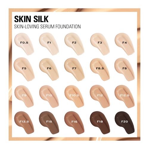 Revolution – Make-up-Basis Skin Silk Serum Foundation - F7