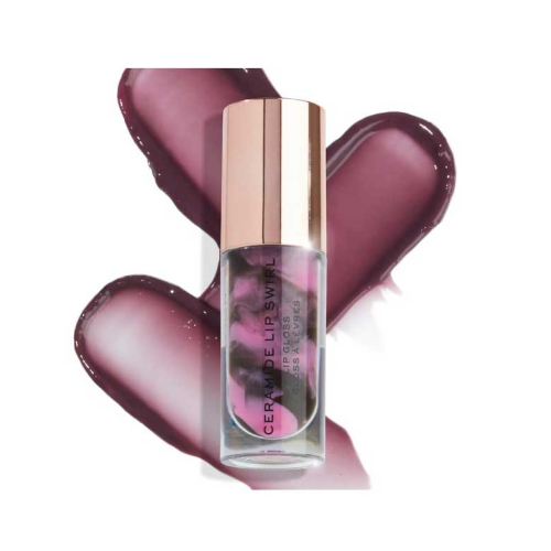 Revolution - Lipgloss Ceramide Lip Swirl - Cherry mauve