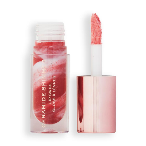 Revolution – Ceramide Shimmer Lip Swirl - Out out red