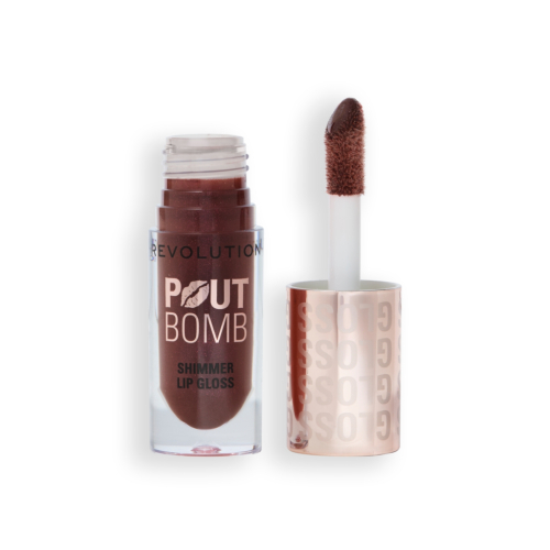 Revolution - Lipgloss mit Shimmer Pout Bomb - Chocolate Sparkle