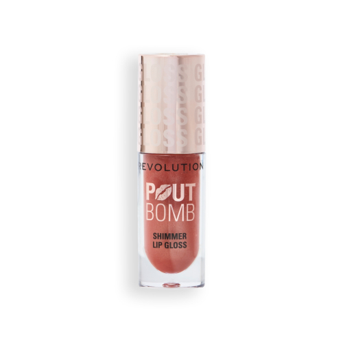 Revolution - Lipgloss mit Schimmer Pout Bomb - Nude Glow