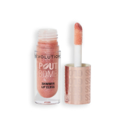 Revolution - Lipgloss mit Shimmer Pout Bomb - Shimmer Nude