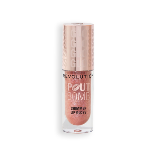 Revolution - Lipgloss mit Shimmer Pout Bomb - Shimmer Nude