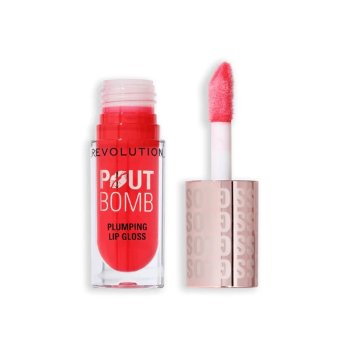 Revolution – Volumengebender Lipgloss Pout Bomb - Cherry Sheer Red