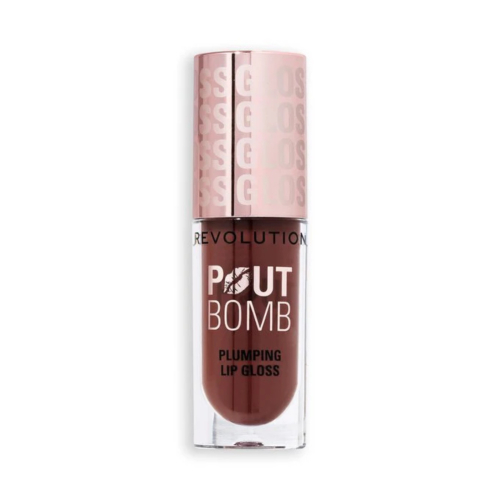 Revolution – Volumengebender Lipgloss Pout Bomb - Espresso Cool Nude
