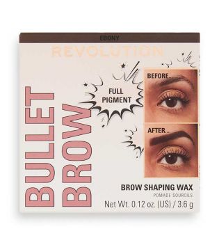 Revolution - Augenbrauenwachs Bullet Brow - Ebony