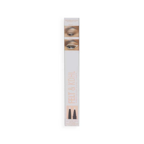 Revolution – Eyeliner Felt & Kohl Precision Dual Liner - White