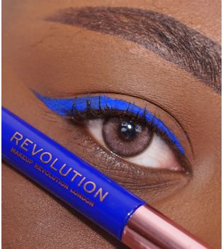 Revolution  – Flüssiger Eyeliner Super Flick - Blue
