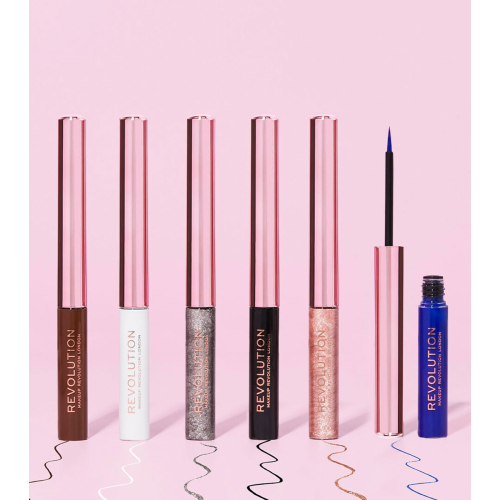 Revolution  – Flüssiger Eyeliner Super Flick - Brown