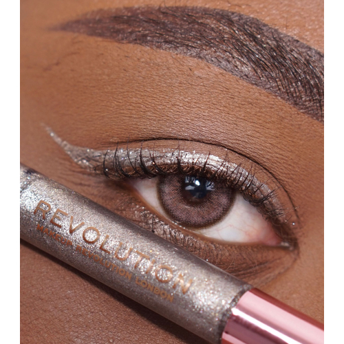 Revolution  – Flüssiger Eyeliner Super Flick - Silver