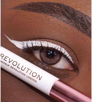 Revolution  – Flüssiger Eyeliner Super Flick - White