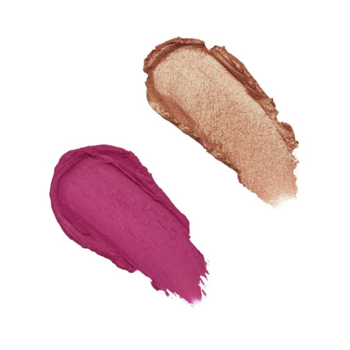 Revolution – Rouge- und Highlighter-Stick-Duo – Golden Shine
