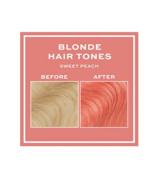 Revolution Haircare - Semipermanente Färbung für blondes Haar Hair Tones - Sweet Peach
