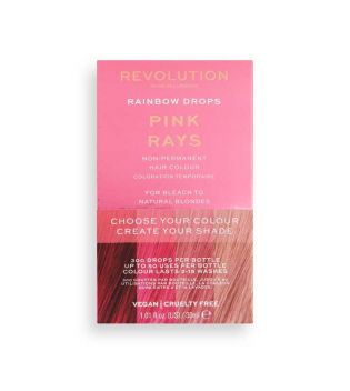 Revolution Haircare – Temporäre Färbung Rainbow Drops – Pink Rays