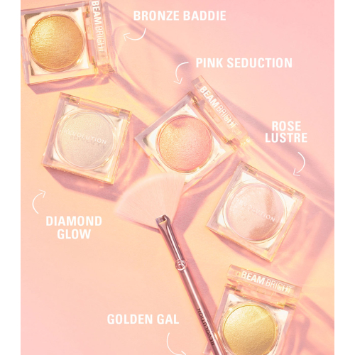 Revolution – Puder-Highlighter Beam Bright - Pink Seduction