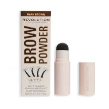Revolution - Brow Powder Augenbrauen-Kit - Dark Brown