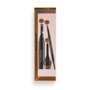 Revolution - Augenbrauen-Kit Ultra Brow Builder - Dark Brown