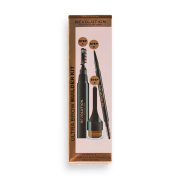 Revolution - Augenbrauen-Kit Ultra Brow Builder - Medium Brown