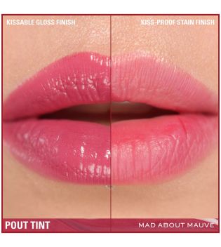 Revolution  – Flüssiger Lippenstift Pout Tint - Mad about Mauve