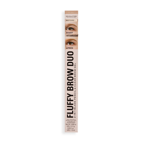 Revolution – Augenbrauenstift Fluffy Brow Filter Duo - Blonde