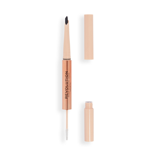 Revolution – Augenbrauenstift Fluffy Brow Filter Duo - Granite