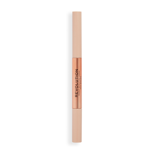 Revolution – Augenbrauenstift Fluffy Brow Filter Duo - Medium Brown