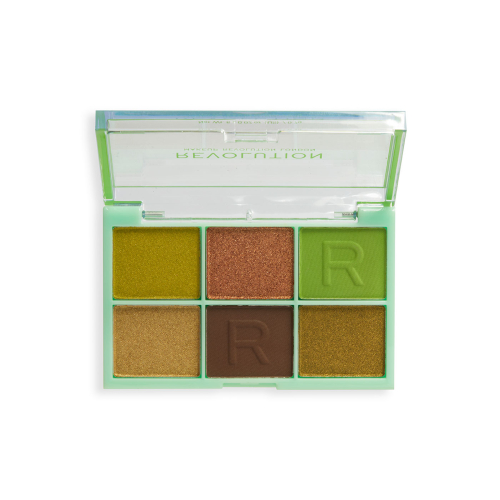 Revolution – Mini-Lidschatten-Palette Mini Colour Reloaded - Its Giving Green