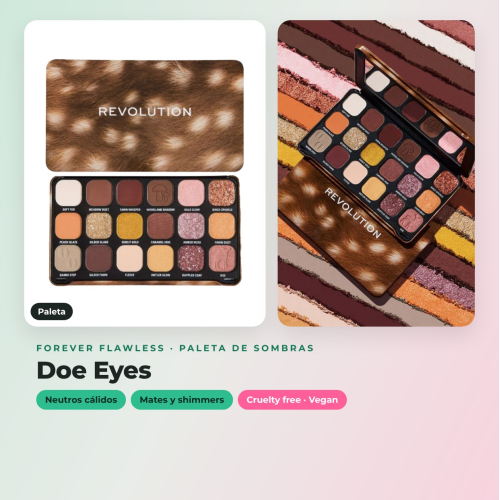 Revolution - Pack 3 Paletten von Forever Flawless Lidschatten