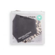 Revolution - Packung mit 2 wiederverwendbaren Stoffmasken - Black