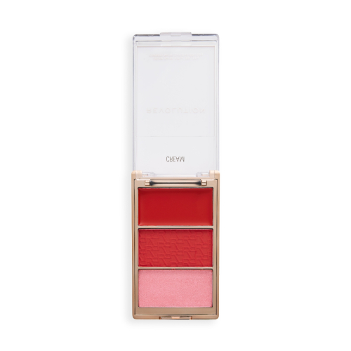 Revolution - Rouge-Palette Icon Blush - Rebellious Red