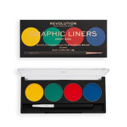 Revolution - Liner-Palette Water Activated Graphic Liners - Bright Babe