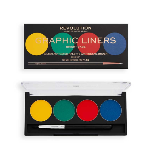 Revolution - Liner-Palette Water Activated Graphic Liners - Bright Babe