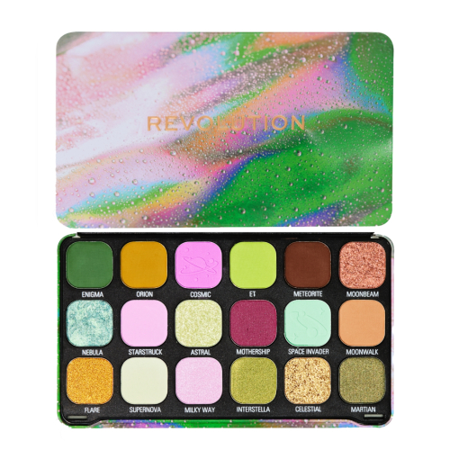 Revolution - Forever Flawless Lidschatten-Palette - Astro Nova Green