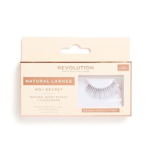 Revolution - Natural Lashes Künstliche Wimpern - Nº.1 Secret