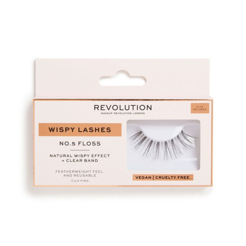 Revolution - Wispy Lashes Künstliche Wimpern - Nº.5 Floss