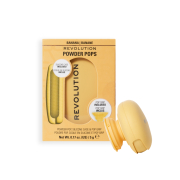 Makeup Revolution - Kompaktpuder + Haftgriff für Mobiltelefone Powder Pops - Banana