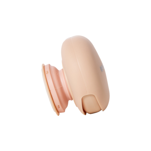 Makeup Revolution - Kompaktpuder + Haftgriff für Mobiltelefone Powder Pops - Peach